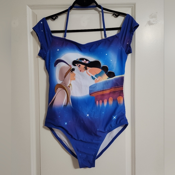 Disney Other - Disney Aladdin & Jasmine One Piece Swimsuit